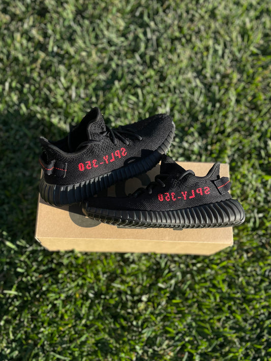 (Used Size 4M) Yeezy 350 V2 Bred