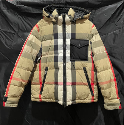 Burberry Reversible Check Puffer Jacket