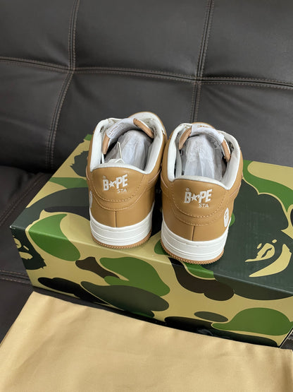 (Used Size 6M) BapeSta White Beige (2022)