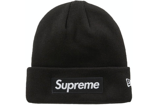 Supreme New Era Box Logo Beanie FW23 Black