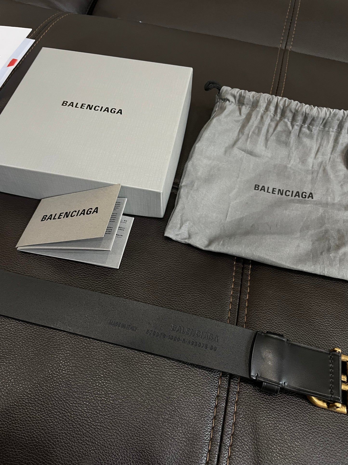 Balenciaga BB Belt