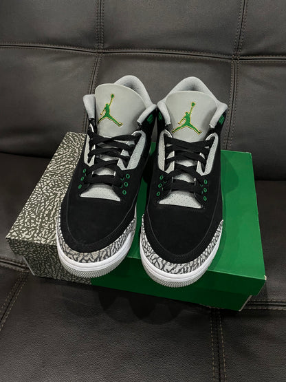 (Used Size 9.5M) Jordan 3 Pine Green