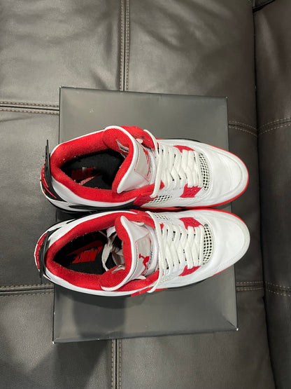 (Used Size 9.5M) Jordan 4 Fire Red