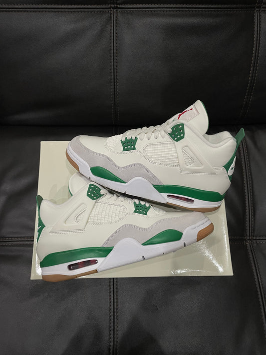 (Used Size 9.5M) Jordan 4 SB Pine Green