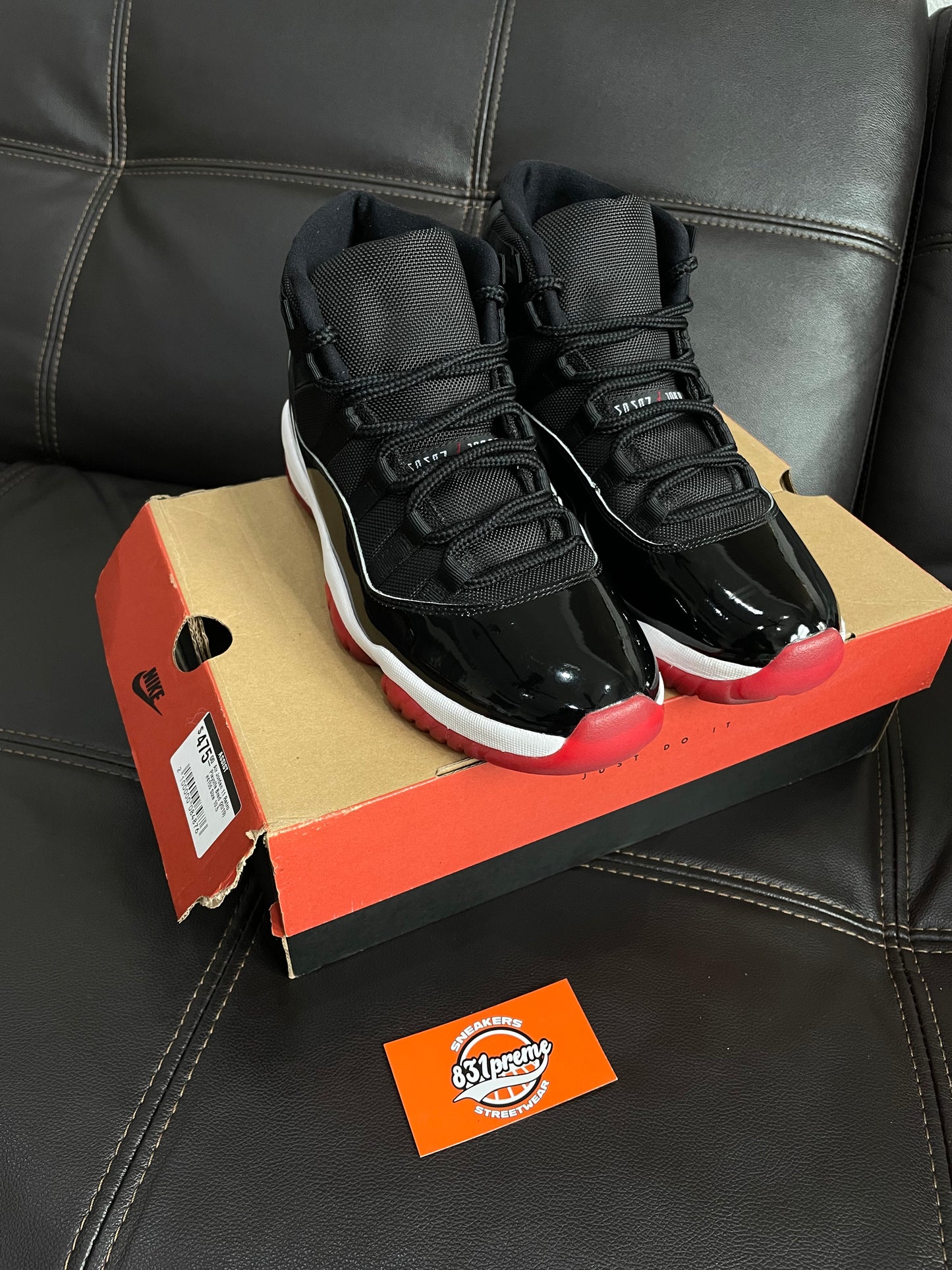 (Used Size 10.5M) Jordan 11 Bred (2019)