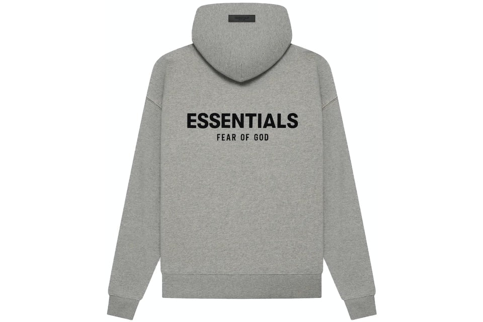 Fear Of God Essentials Dark Oatmeal Hoodie (2022)