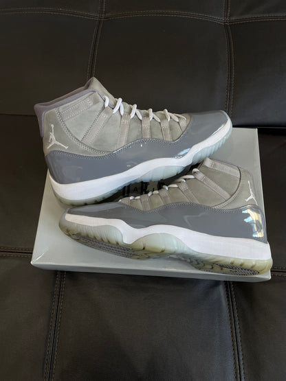 (Used Size 9.5M) Jordan 11 Cool Grey (2021)