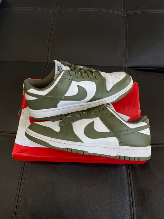 (Used Size 9.5M) Nike Dunk Low Olive (W)