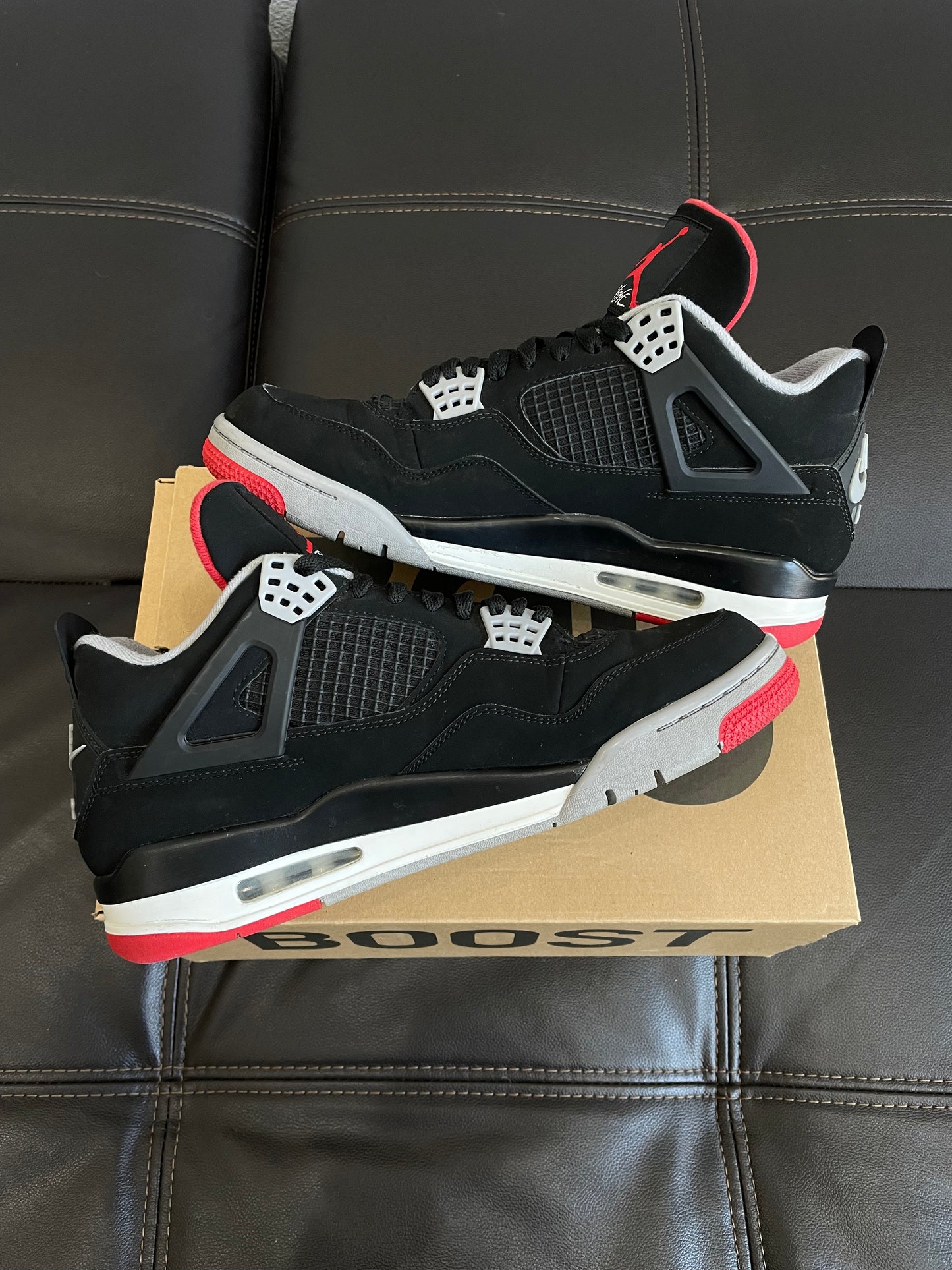 (Used Size 10.5M) Jordan 4 Bred (2019)