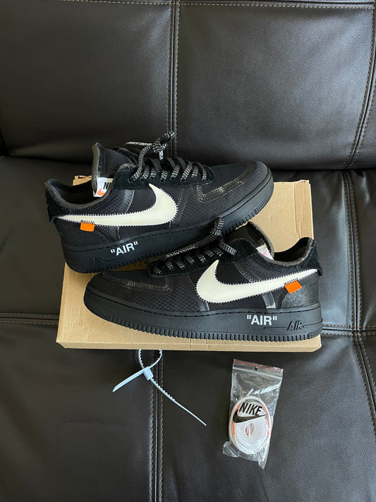 (Used Size 8.5M) Nike Off-White Air Force 1 Low