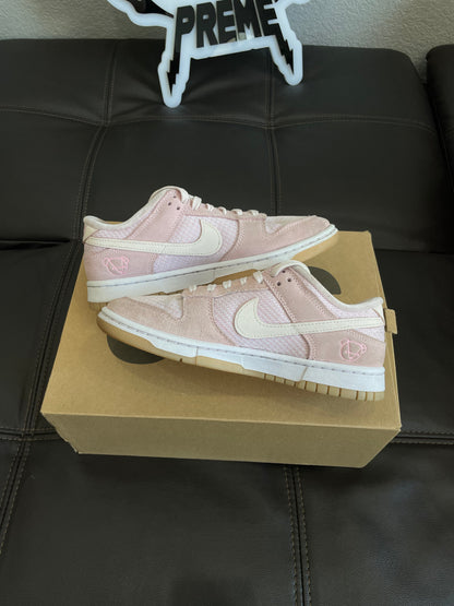 (Used Size 7.5W) Nike Dunk Low Pink Teddy Bear (W)