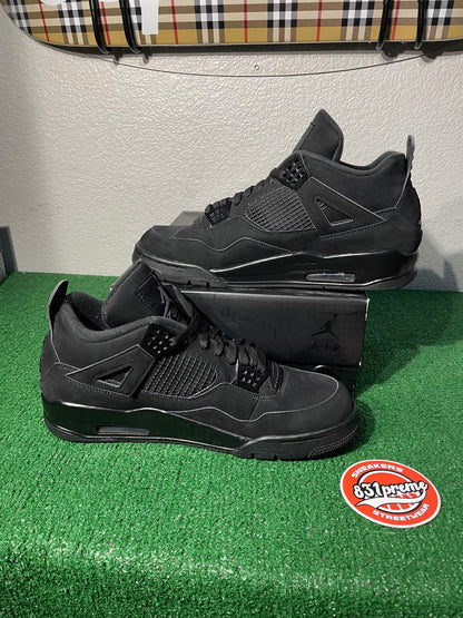 (Used Size 13M) Jordan 4 Black Cat