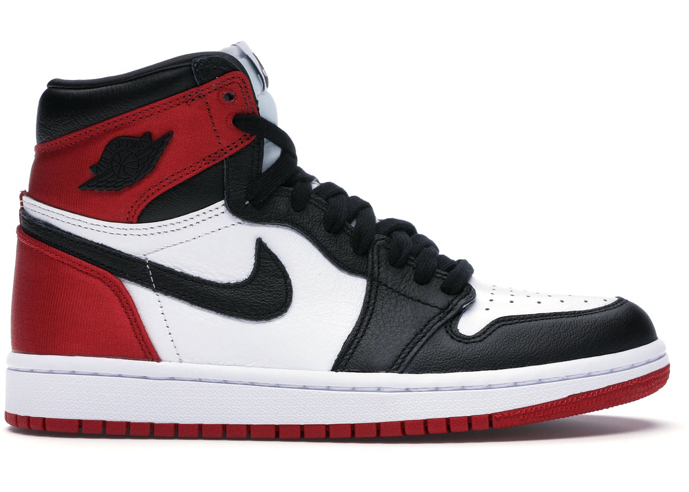 Jordan 1 Satin Black Toe (W)