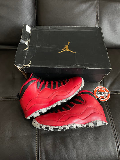 (Used Size 9.5M) Jordan 10 Bulls Over Broadway