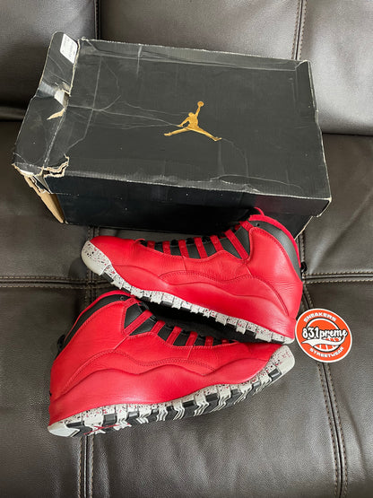 (Used Size 9.5M) Jordan 10 Bulls Over Broadway