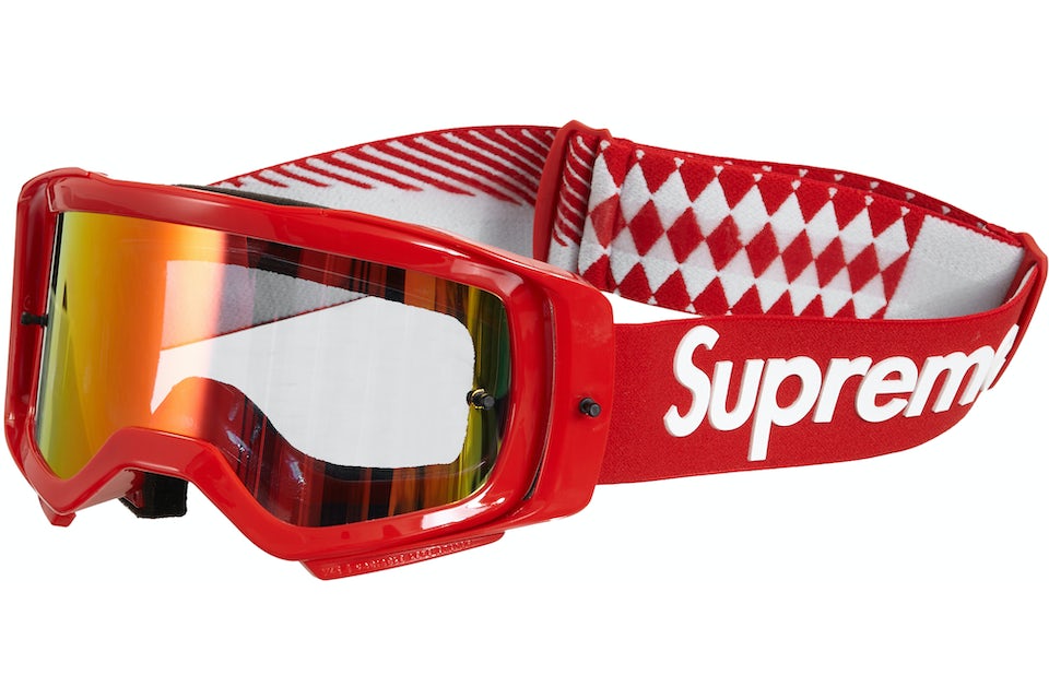 Supreme Fox Racing Goggles (Red)