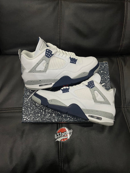 (Used Size 8.5M) Jordan 4 Midnight Navy