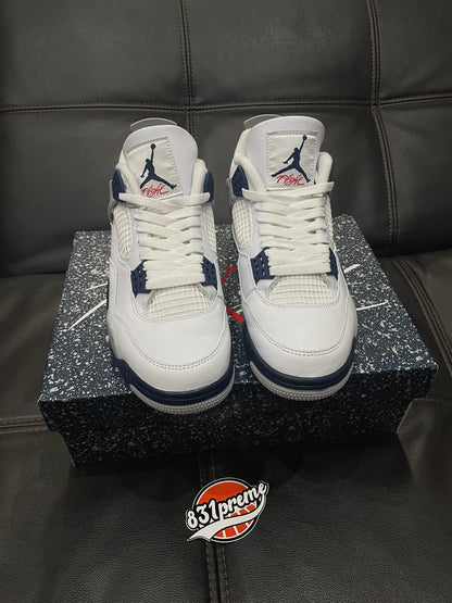 (Used Size 8.5M) Jordan 4 Midnight Navy