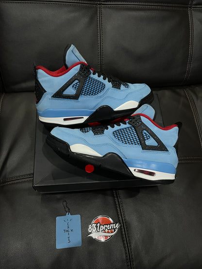 (Used Size 9M) Jordan 4 Travis Scott Cactus Jack