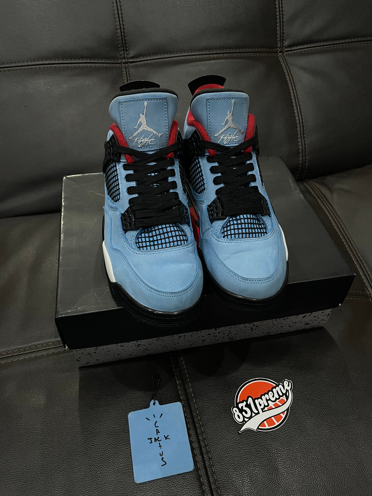 (Used Size 9M) Jordan 4 Travis Scott Cactus Jack